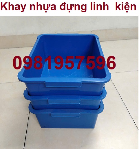 Thùng nhựa đặc A3 đựng phụ tùng, linh kiện trong các nhà xưởng